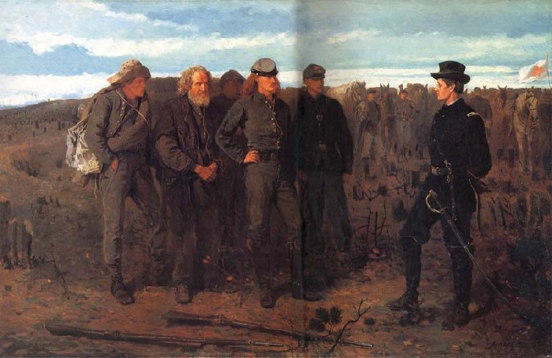 Winslow Homer Prisoners form the Front